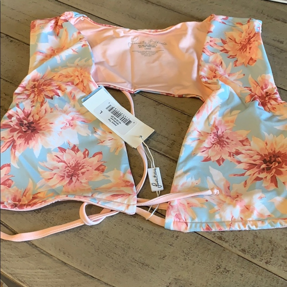 Frankie’s bikinis “Jessie” top in wildflower - Picture 4 of 5